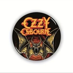 OZZY OSBOURNE BUTTON